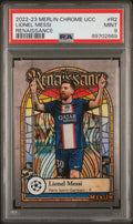 2022 Topps Merlin Chrome Ucc Renaissance Lionel Messi #R-2 (PSA9)