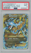 2014 Pokémon XY Flashfire #108 M Charizard EX - Holo Ultra Rare (PSA 9 MINT)