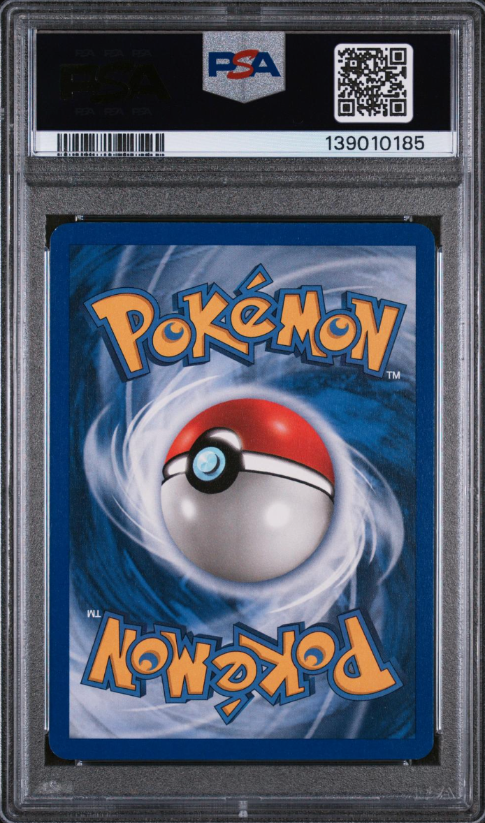 2002 Pokémon Legendary Collection #21 Butterfree - Reverse Foil (PSA 7 NM)